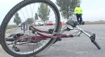 Biciclist, accidentat pe I.C. Brătianu